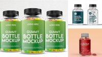 5783+ Gummy Bottle Mockup Digital Download