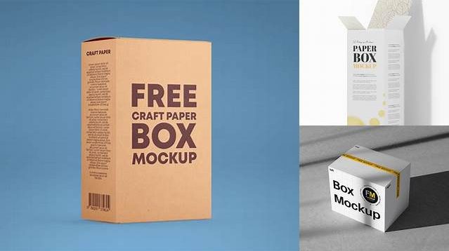 5790+ Matte Jar with Paper Box PSD Mockup Unique High-Resolution PSD