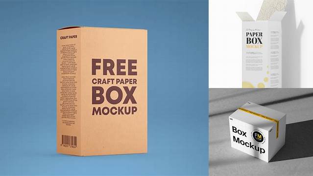 5790+ Matte Jar with Paper Box PSD Mockup Unique High-Resolution PSD