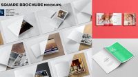 5805+ Square Booklet Mockup Download Free