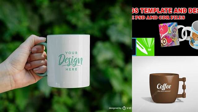 5809+ Mockup Mug Cdr Editable Design File