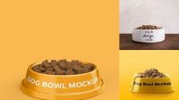 581+ Dog Bowl Mockup Free Graphic Resource