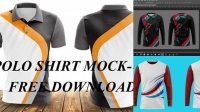 581+ Full Sublimation Shirt Mockup Free Download Free PSD