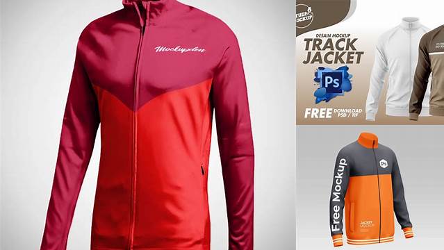 581+ Track Jacket Mockup High-Resolution PSD Download