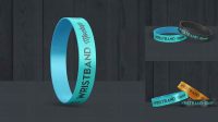 5812+ Wristband Mockup Free High-Resolution Editable PSD