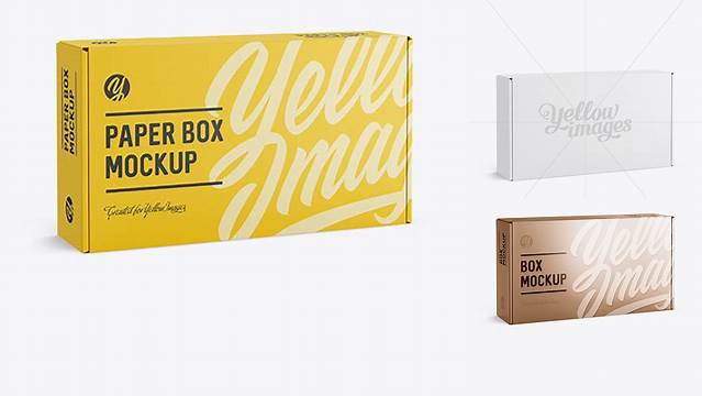 5823+ Matte Box PSD Mockup Half Side View Eye-Level shot Free PSD Mockup Resource