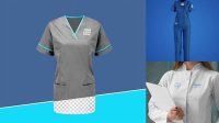 5823+ Medical Uniform Mockup Free Advanced Photoshop Template