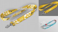 5825+ Lanyard Mockup Free PSD File Download