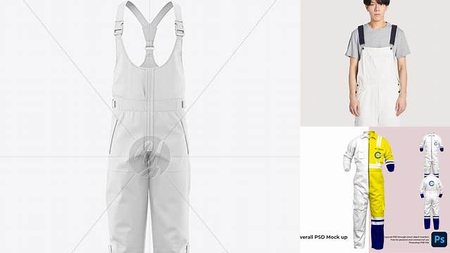 5827+ Overalls Mockup Free Smart PNG Image