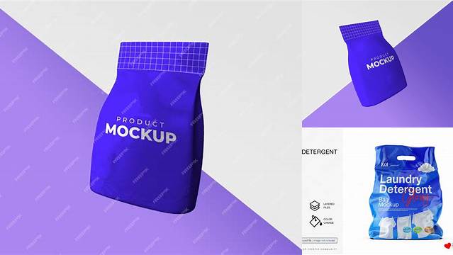 5827+ Washing Powder Mockup Free Premium Design Freebie