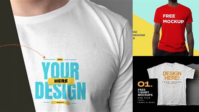 5829+ T-shirt Mockup Generator Free Creative Digital PSD Download