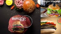 5834+ Mockupburger Creative PSD Resources