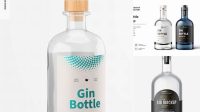 584+ Free Gin Bottle Mockup Unique Free Photoshop Files