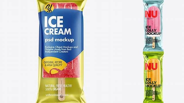 5842+ Fruit Ice Lolly PSD Mockup High Resolution