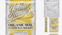 5845+ Plastic Bag with Organic Soil PSD Mockup 32 qt Creative High-Resolution PSD Freebie