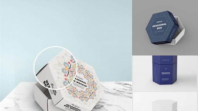 5846+ Hexagon Box Mockup Psd Free For Free Download