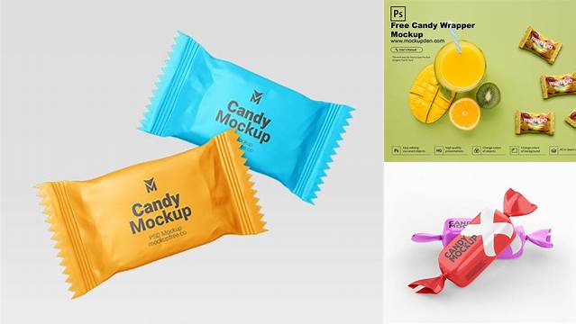 5854+ Candy Mockup Free Psd Exclusive Free Photoshop Mockup