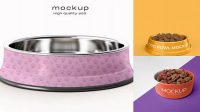 5855+ Pet Bowl Mockup PSD Download