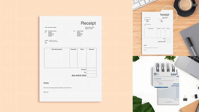 5858+ Receipt Mockup Psd Digital Download