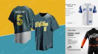 5862+ Mockup Jersey Baseball PSD Download