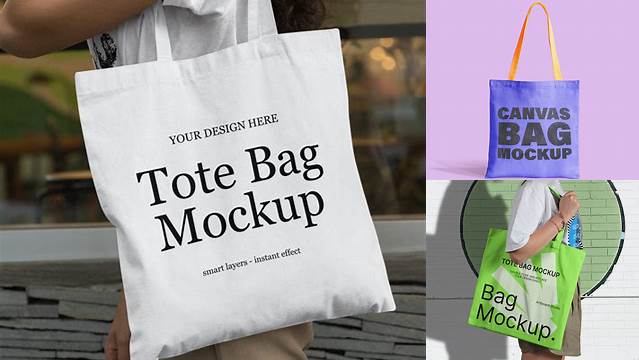 5872+ Tote Bag Mockup Download Free