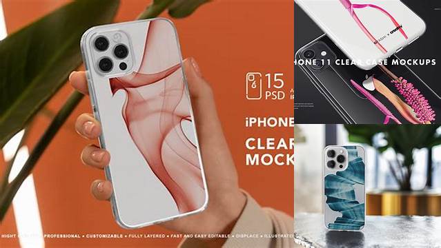 5877+ Iphone Clear Case Mockup Smart Editable Design Mockup