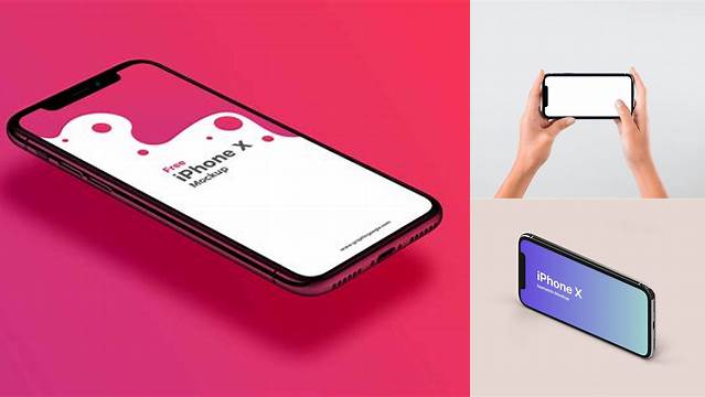 5888+ Iphone Horizontal Mockup Include TIFF