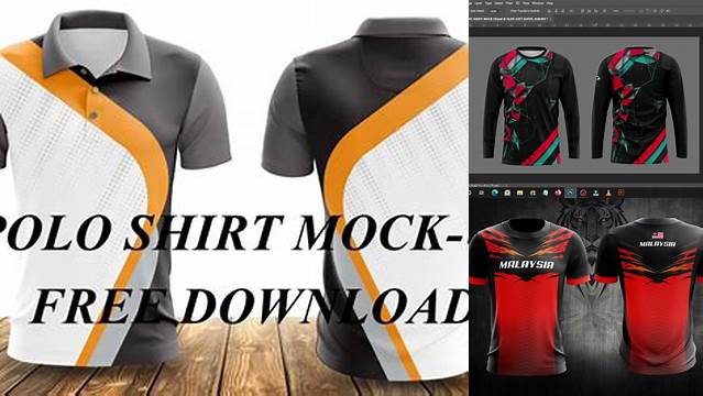 5890+ Full Sublimation Shirt Mockup Exclusive Free Photoshop Mockup