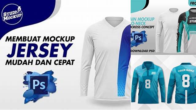 5895+ Mock Up Jersey Lengan Panjang Include TIFF