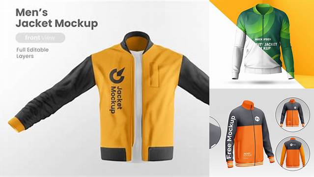 5897+ Free Mockup Jacket Premium PSD Freebie