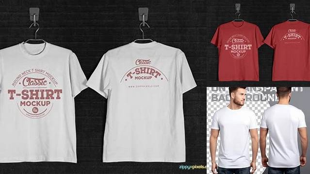 5898+ T Shirt Mockup Front And Back Psd For Free Download