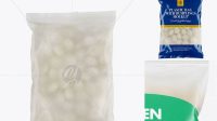 5905+ Frosted Plastic Bag With Dumplings & Matte Finish PSD Mockup PSD Free Download