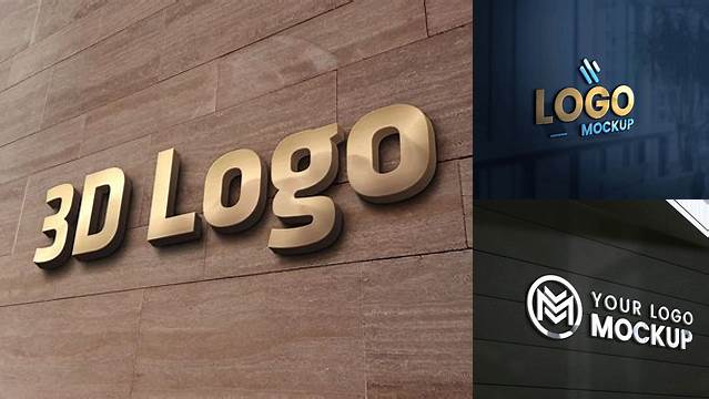 5911+ Best 3d Logo Mockup Free Download Stylish Free PSD