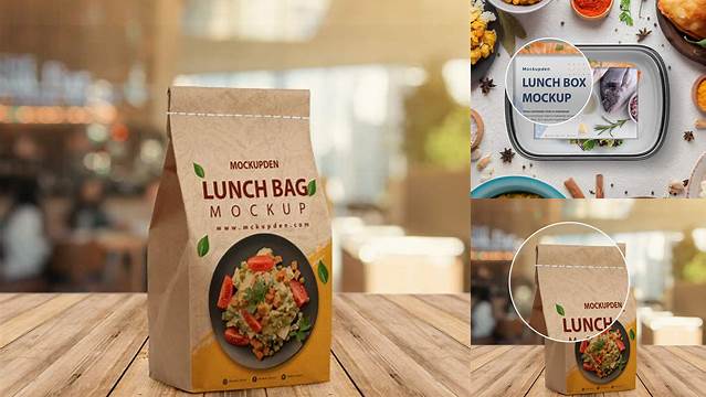 5929+ Lunch Box Mockup Include TIFF