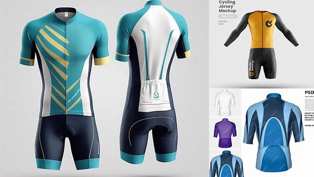 5930+ Bicycle Jersey Mockup Free Easy Editable