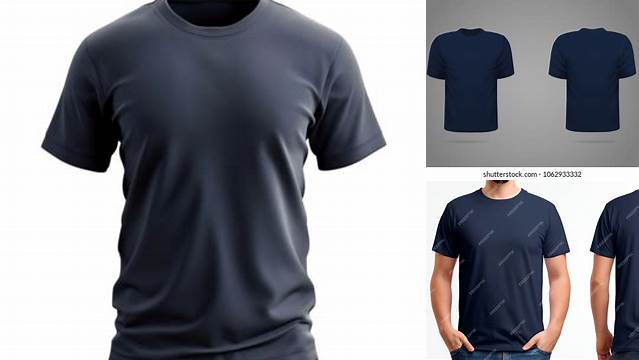 5935+ Mock Up Kaos Navy Advanced Editable Template Free