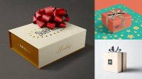 5942+ Gift Mockup Psd Free Easy Editable