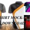 5948+ Full Sublimation Shirt Mockup High-End PSD Download