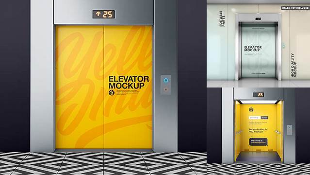 5950+ Elevator Mockup Free Easy-to-Edit Photoshop Freebie