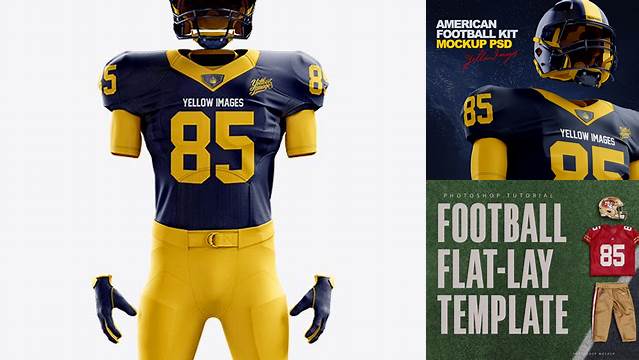 5951+ American Football Mockup High-Resolution PSD Download