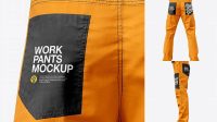 5957+ Work Pants Mockup High-Quality PSD Files