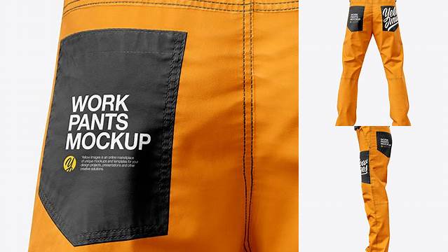 5957+ Work Pants Mockup High-Quality PSD Files