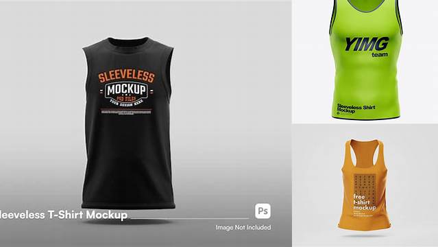 5958+ Sleeveless Mockup PSD Free Download