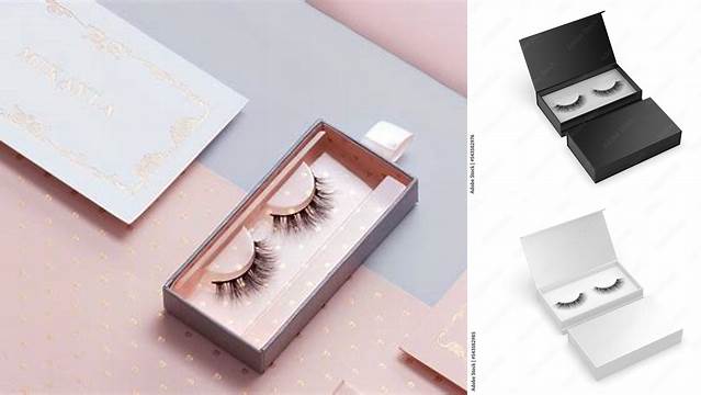 5959+ Eyelash Box Mockup Free Best for Showcase