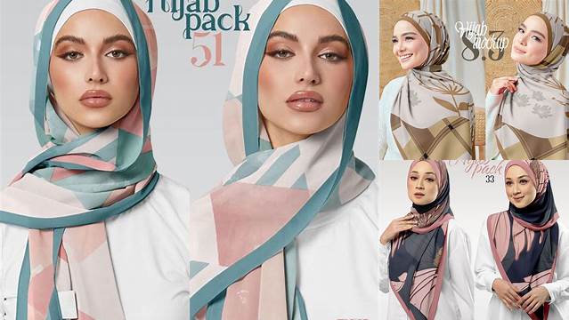 5961+ Hijab Mockup Free Best for Showcase