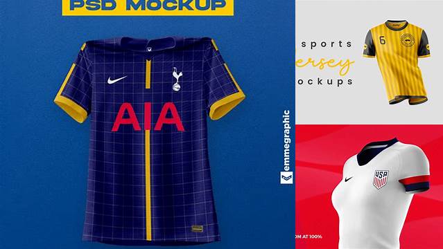 5961+ Nike Jersey Mockup Free Premium Design Freebie