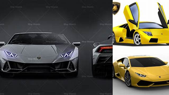 5968+ Lamborghini Mockup Free Exclusive Free PSD