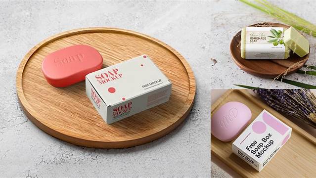 5968+ Soap Mockup Free Mockup PSD