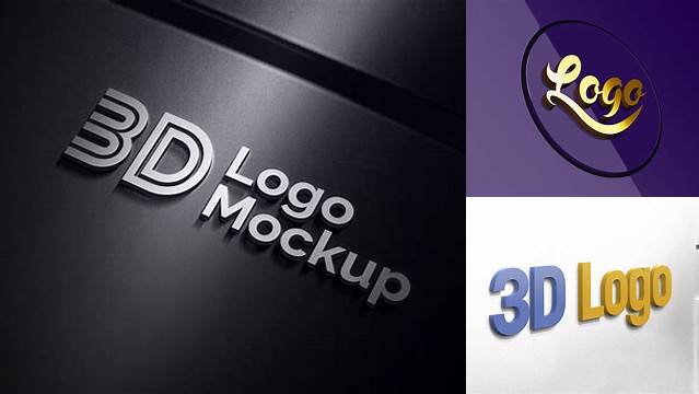 5972+ 3d Logo Mockup Free Download Mockup PSD Free Download