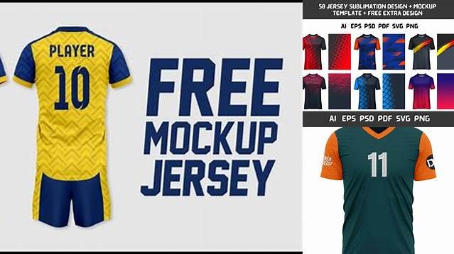 5973+ Mockup Jersey Corel Customizable PSD Templates